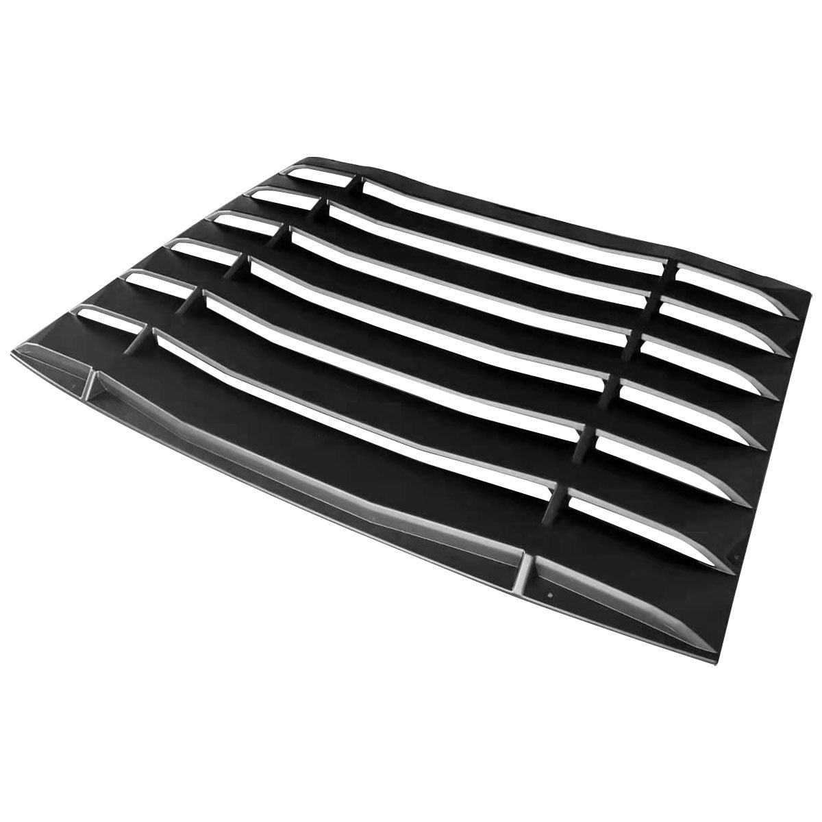 2005-2014 Ford Mustang Rear Unpainted Window Louvers Side Vent Scoops