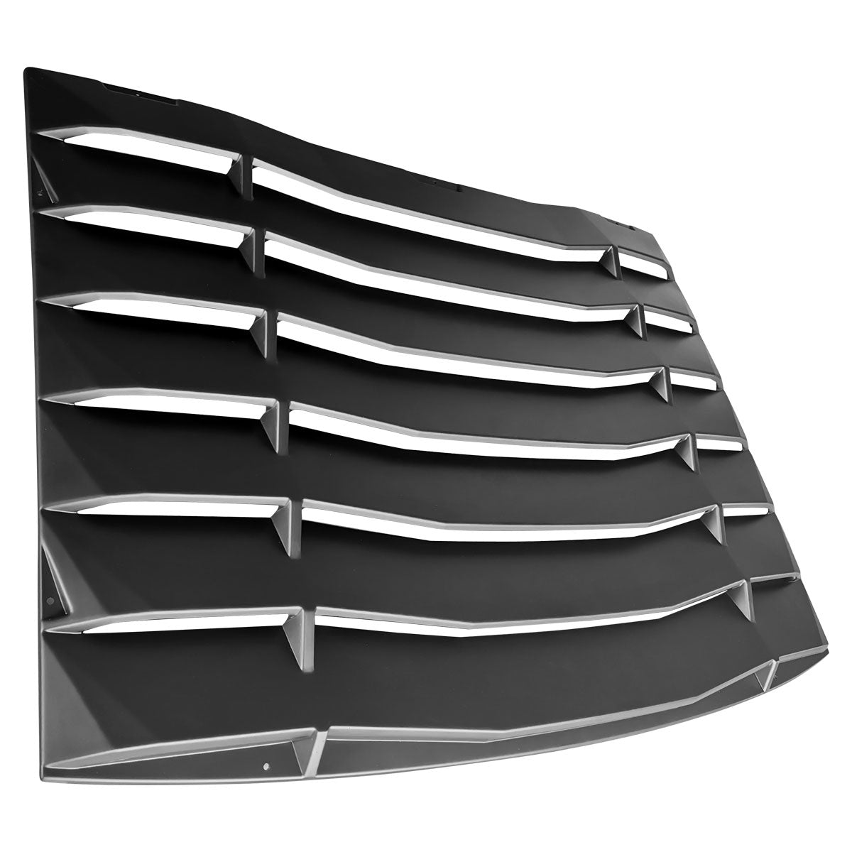 2005-2014 Ford Mustang Rear Unpainted Window Louvers Side Vent Scoops