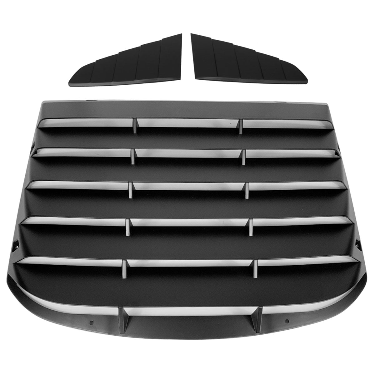 2015-2023 Ford Mustang Coupe CV Rear Window Louver Side Vent PP ABS