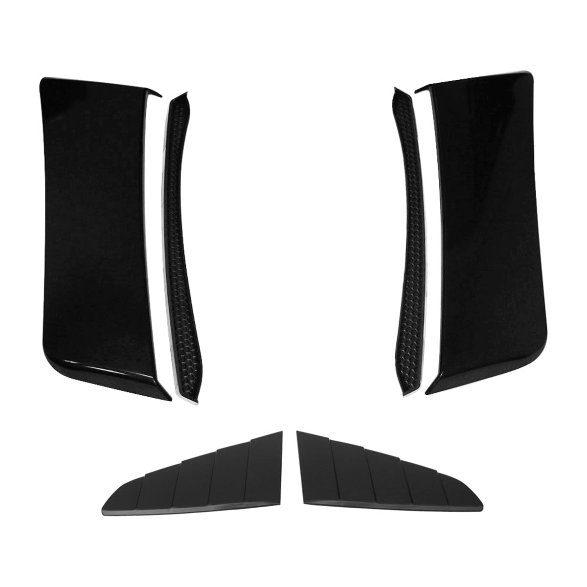 2015-2017 Ford Mustang CV Style Side Window Louver Rear Fender Scoop