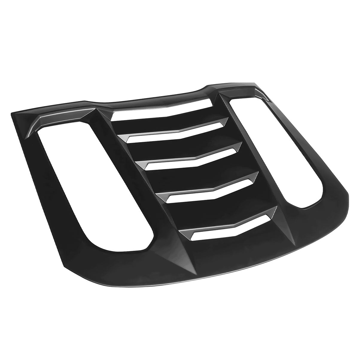 2015-2023 Ford Mustang Coupe Unpainted Rear Side Window Louver ABS