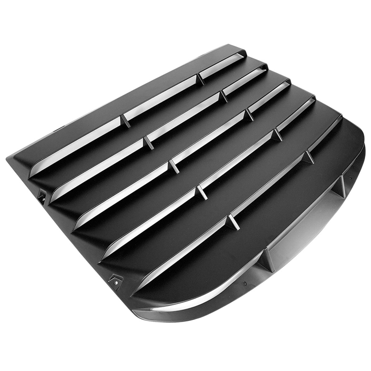 2015-2023 Ford Mustang Coupe Unpainted Rear Side Window Louver ABS
