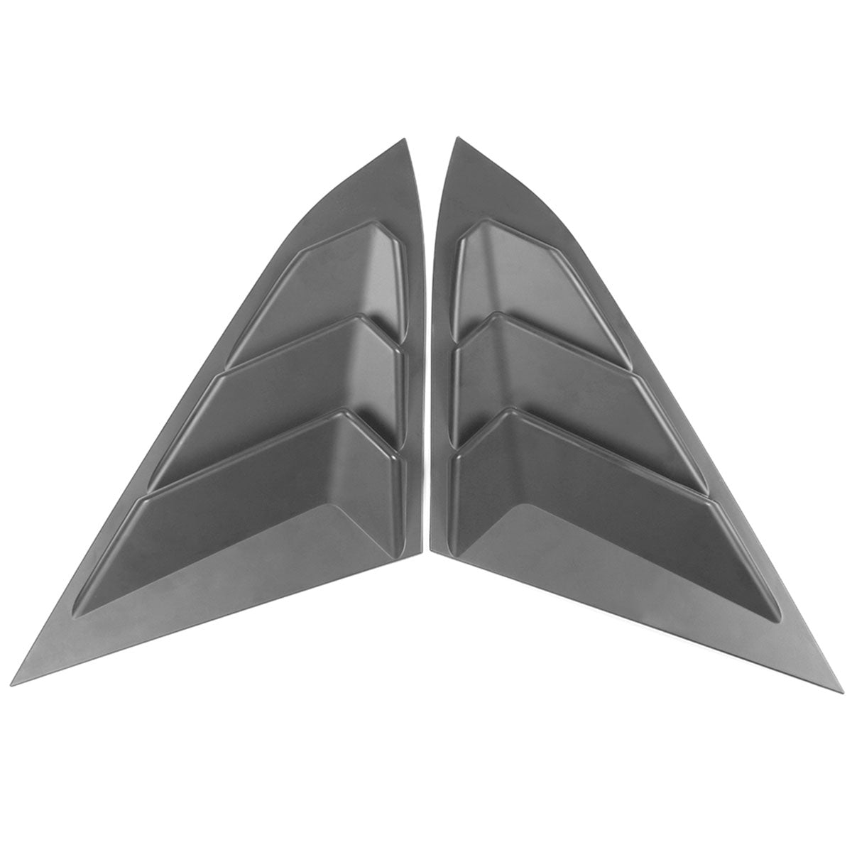 2016-2021 Honda Civic Sedan Rear Window Louver Side Quarter Scoop ABS