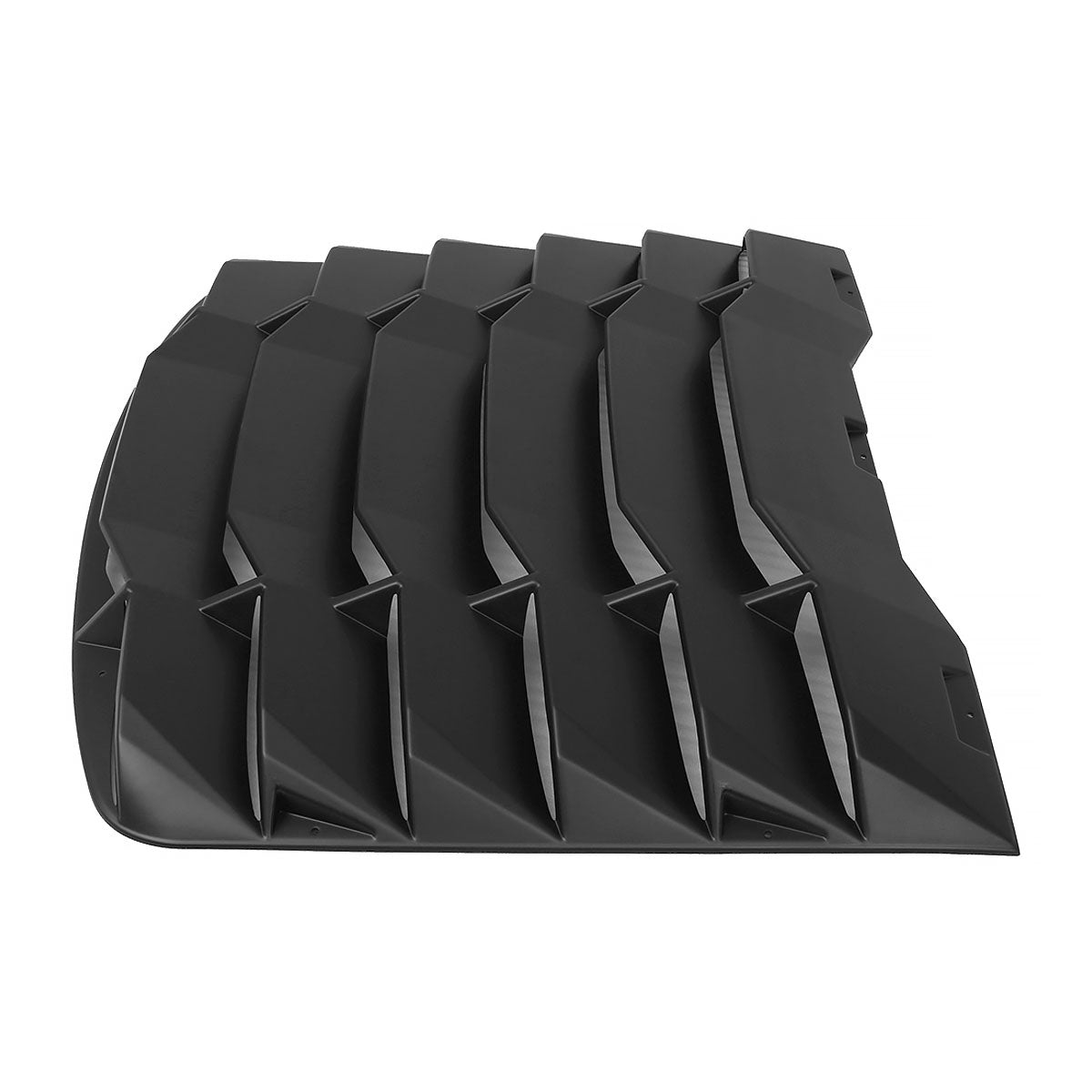 2003-2008 Nissan 350Z Black Rear Window Louver Side Vent ABS Plastic