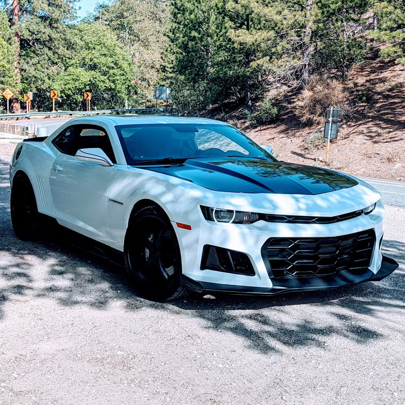 2014-2015 Chevy Camaro 5TH to 6TH Gen 1LE Style Black Front Bumper PP