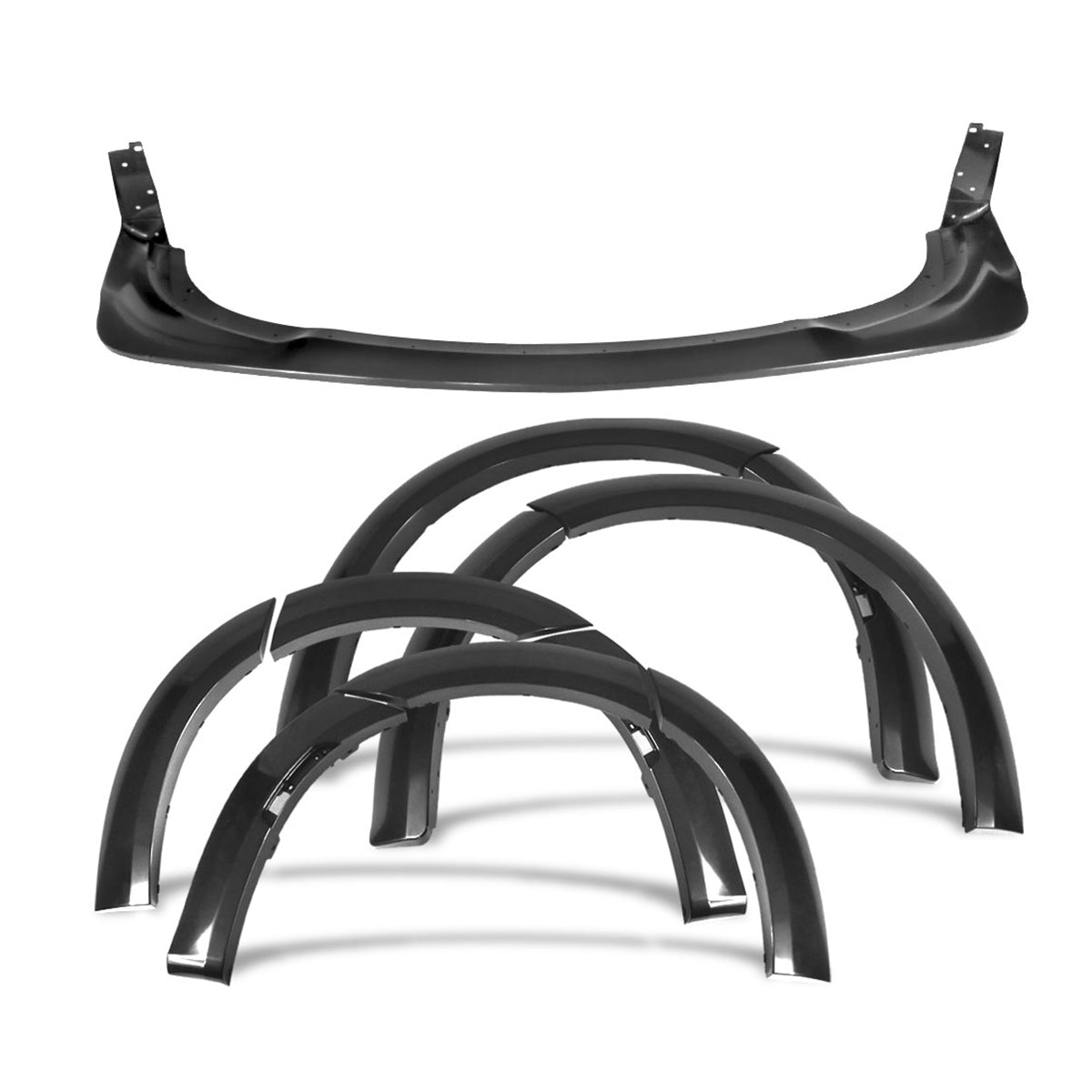 2015-2023 Dodge Charger Widebody Style Fender Flares+Front Lip ABS