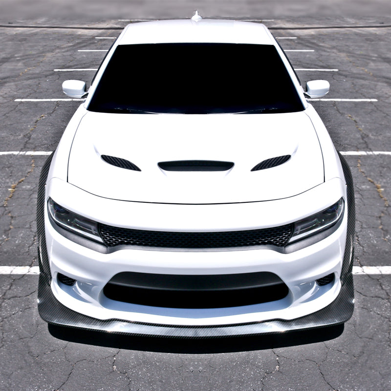 2015-2023 Dodge Charger SRT Widebody Front Bumper Lip Fender Flare ABS