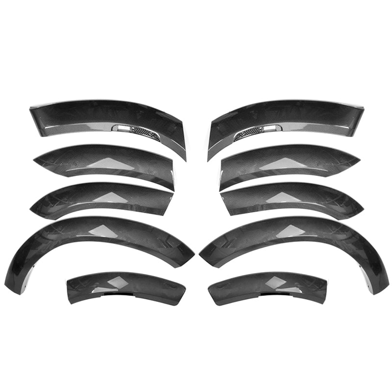 2015-2023 Dodge Charger SRT Widebody Front Bumper Lip Fender Flare ABS