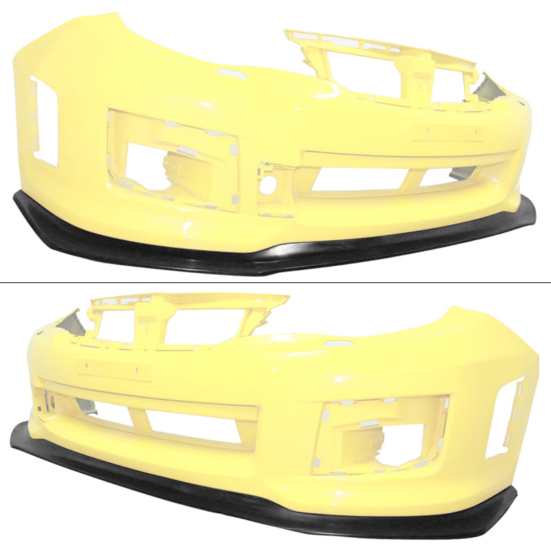 2011-2014 Subaru Impreza WRX STI Front Bumper Lip Front Winglets PU