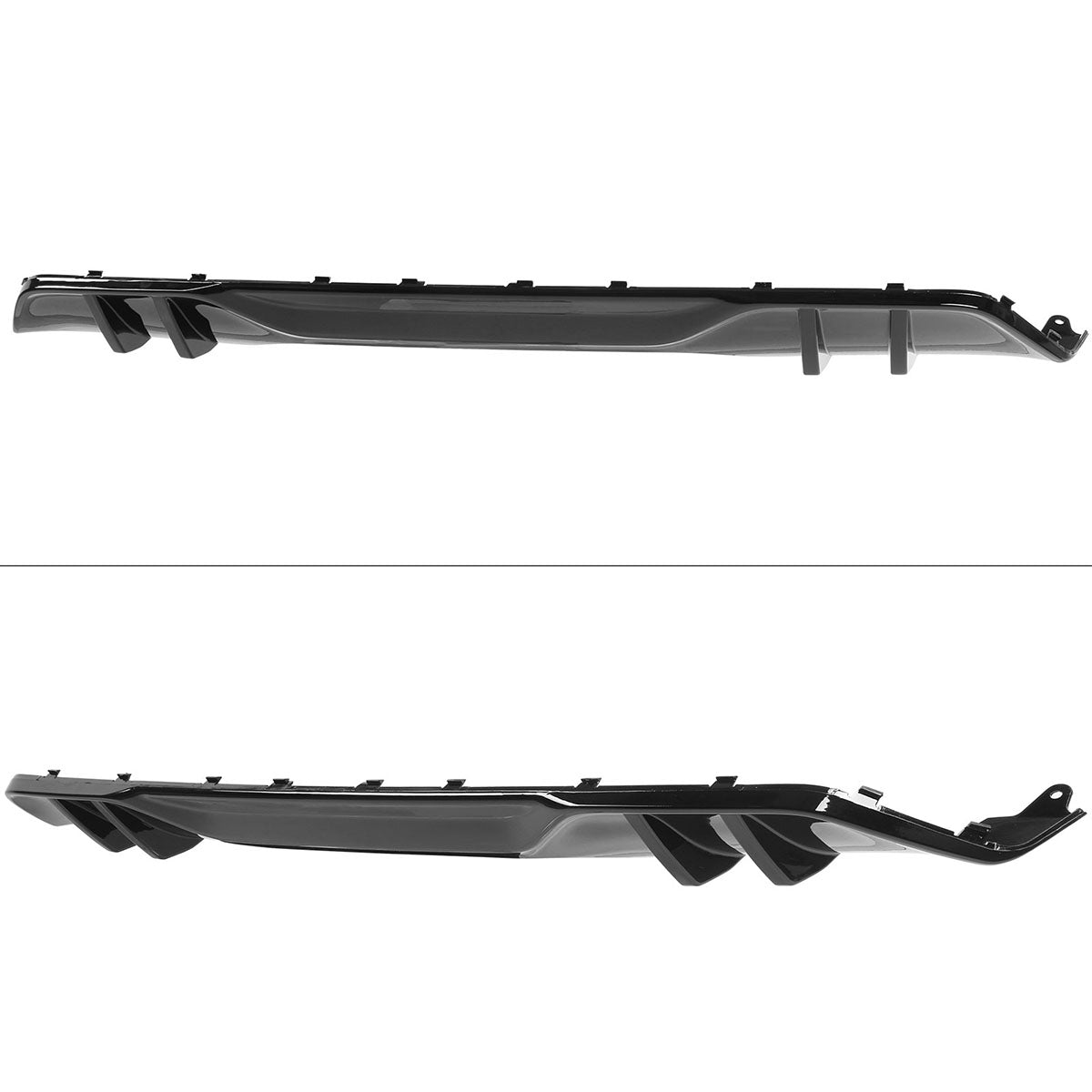 2019-2023 BMW G05 X5 M Sport Black Rear Aprons Rear Diffuser ABS 2PCS