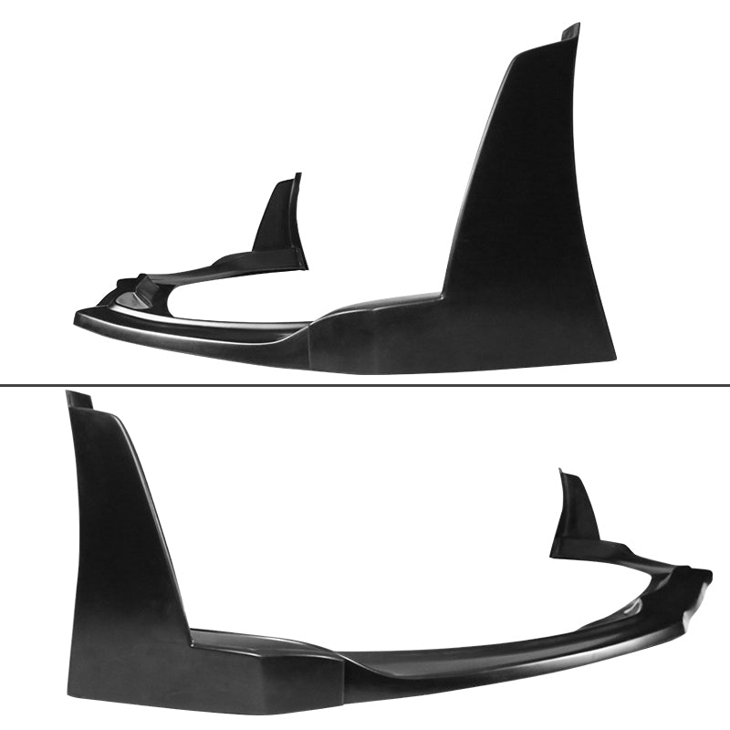 2017-2020 Toyota 86 CS Style Black Front Bumper Lip Front Winglets PU