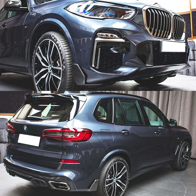 2019-2023 BMW G05 X5 M CFL Sport Front Rear Aprons Splitter ABS