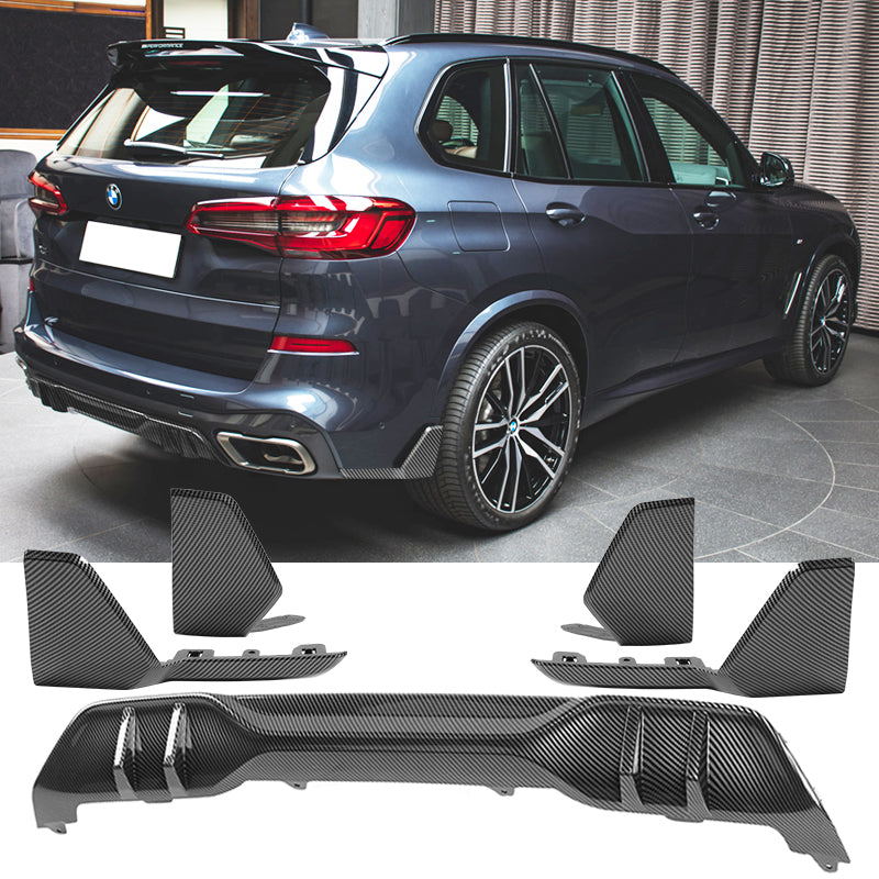 2019-2023 BMW G05 X5 M CFL Sport Front Rear Aprons Rear Diffuser ABS