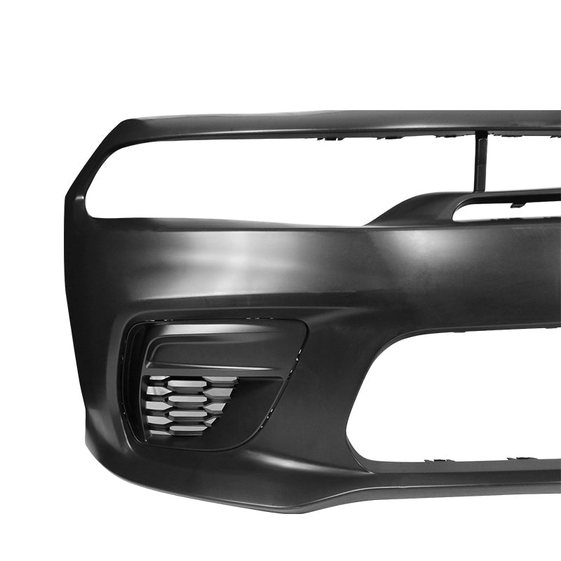 2015-2023 Dodge Charger Front Bumper & Grille Sedan Widebody Black PP