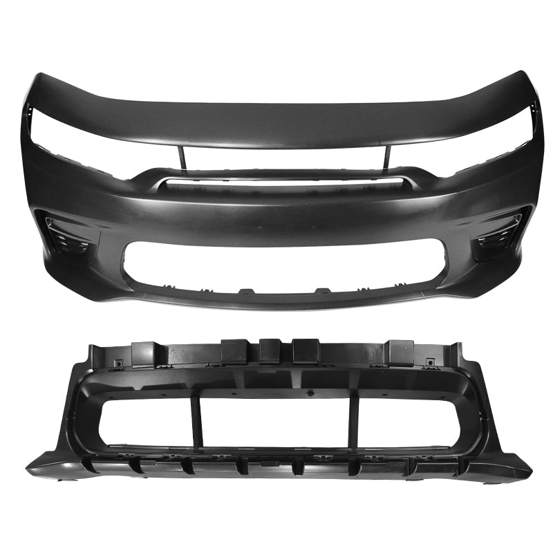 2015-2023 Dodge Charger Widebody SRT Front Bumper Kits Unpainted PP