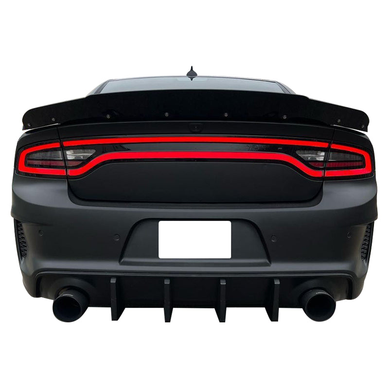2015-2023 Dodge Charger Standard Sedan Rear Bumper Kits Diffuser PP