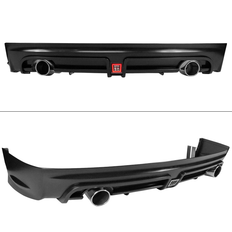2006-2011 Civic Mugen Twin Outlet Clear 3rd Brake Light Rear Diffuser