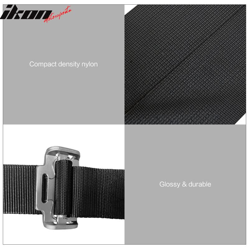 Universal Brown Racing Seat with Dual Slider 6 Point Cam-lock Belt PU