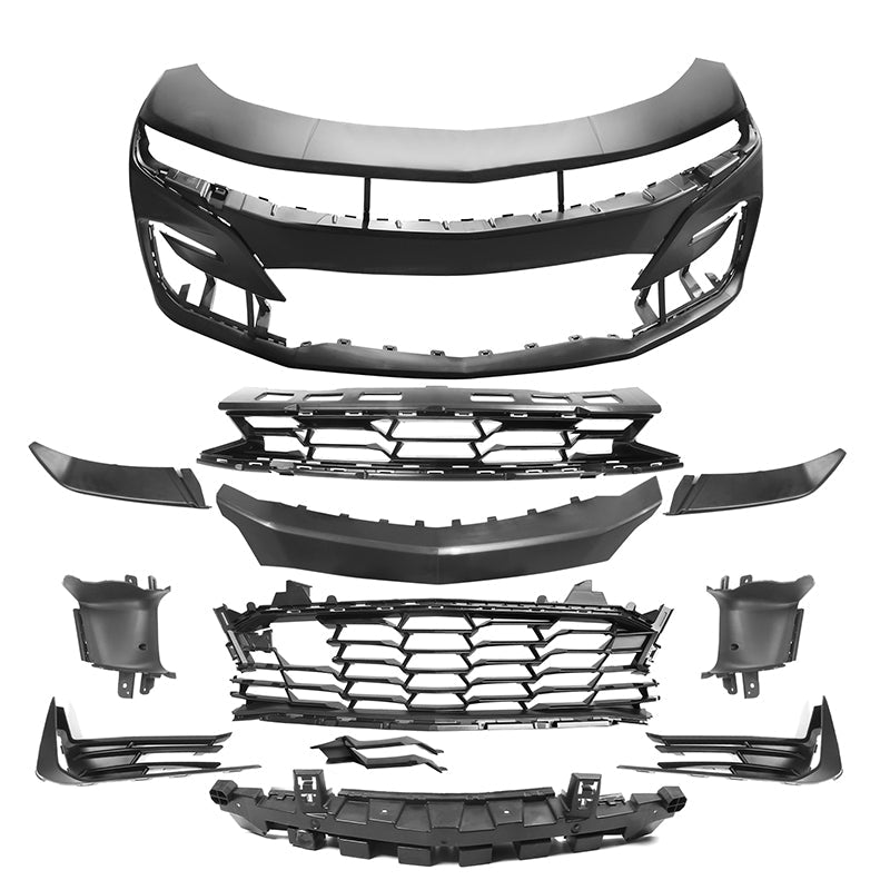 2019-2024 Chevrolet Camaro 19 SS Style Unpainted Front Bumper Cover