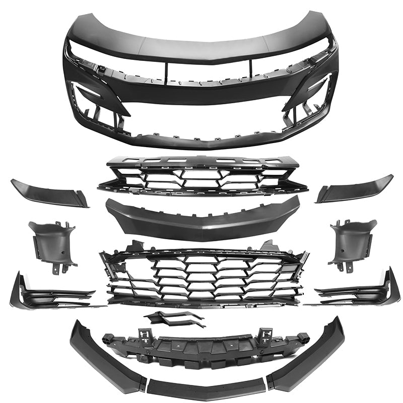 2019-2024 Chevrolet Camaro 19 SS Style Unpainted Front Bumper Cover