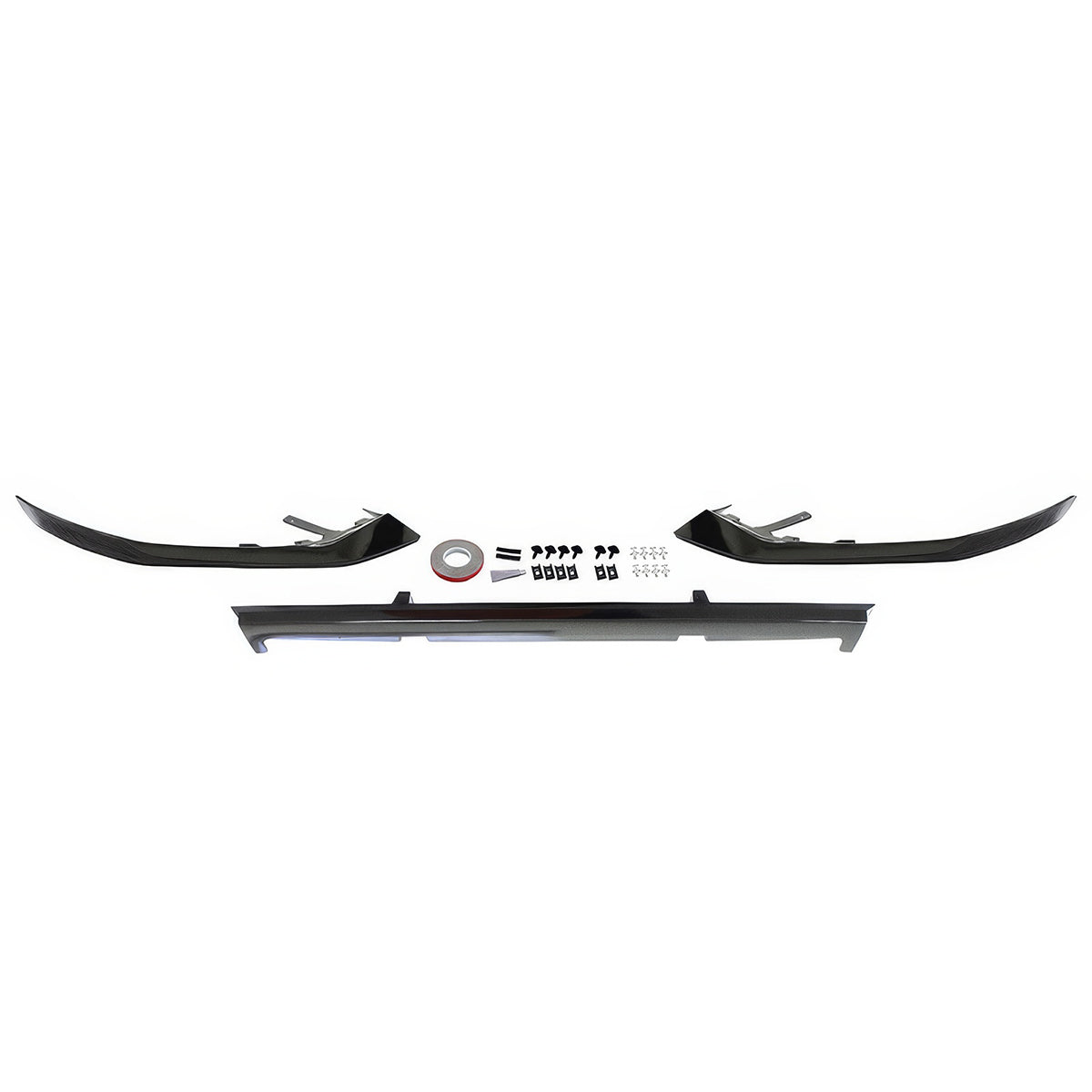 Fit 2021-2023 BMW G30 G31 M550i Rear Diffuser+Front Bumper Lip+Side Sk