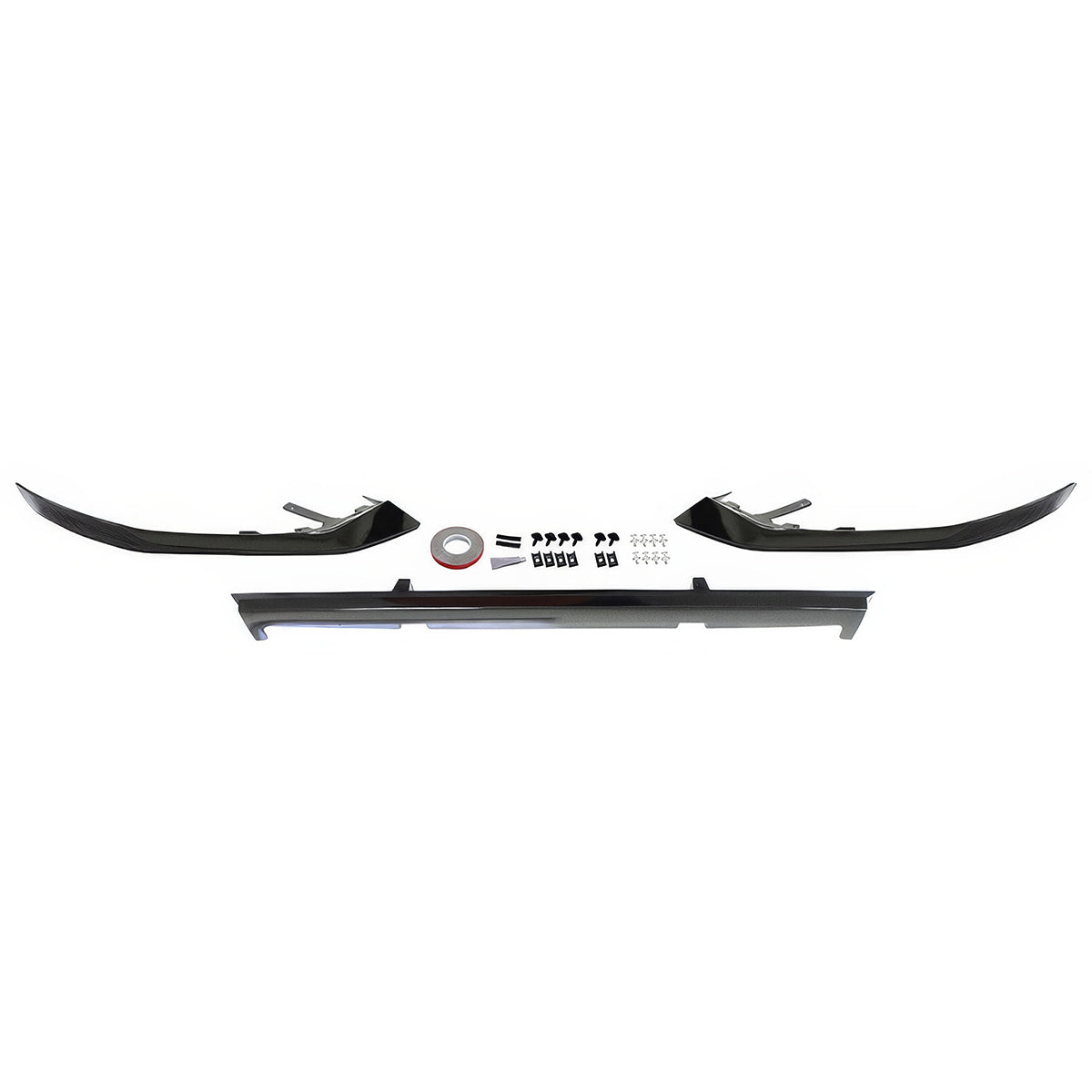 Fits 2021-2023 G30 G31 Rear Diffuser Type 2+Front Bumper Lip+Side Skir