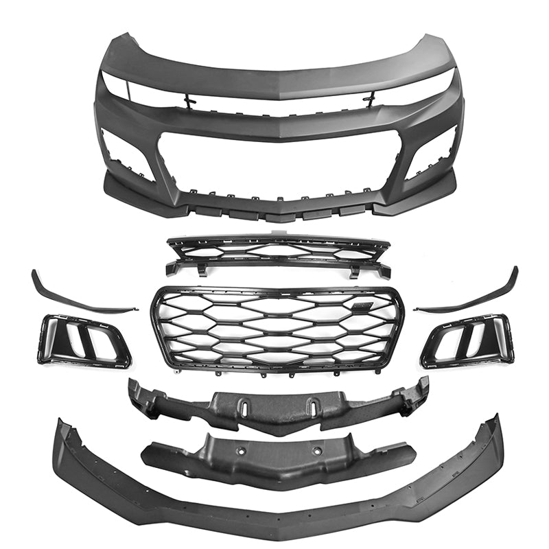 2019-2024 Chevy Camaro LS LT1 Unpainted ZL1 Style Front Bumper Cover