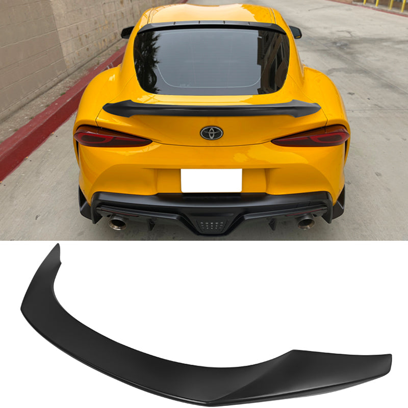 2020-2025 Toyota GR Supra MK5 Unpaint TRD Style Trunk and Roof Spoiler