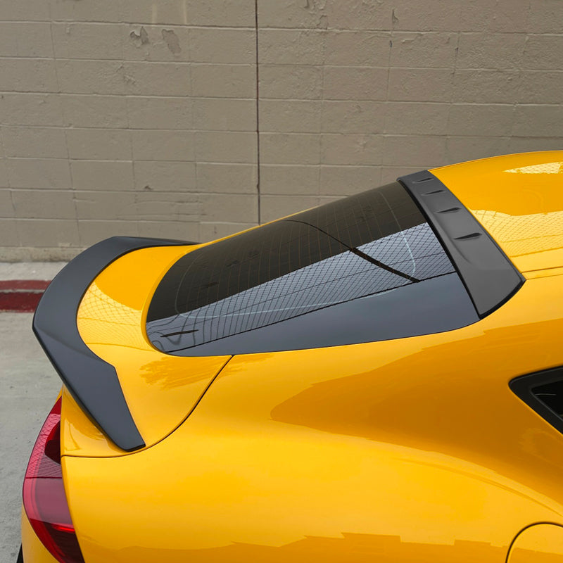 2020-2025 Toyota GR Supra MK5 Unpaint TRD Style Trunk and Roof Spoiler