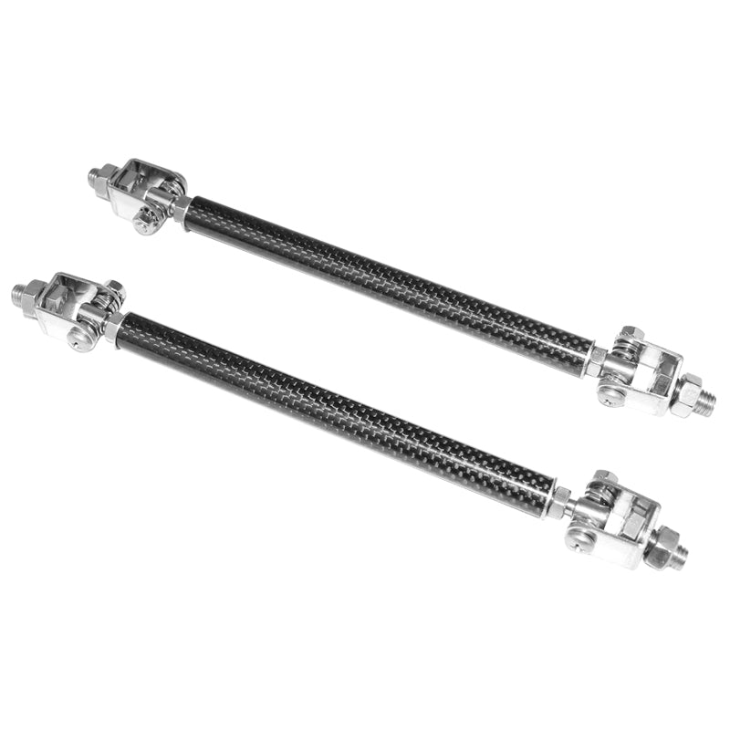 Honda Civic 62"-66" 3PCS B Style Black Front Lip with Strut Rods