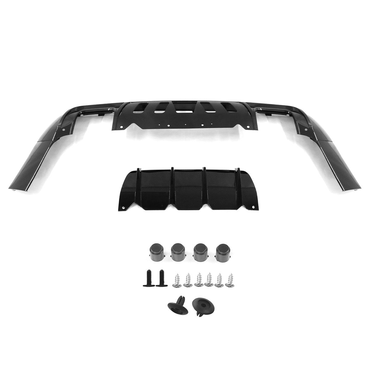 2015-2024 Dodge Challenger IKON Rear Bumper Diffuser PP