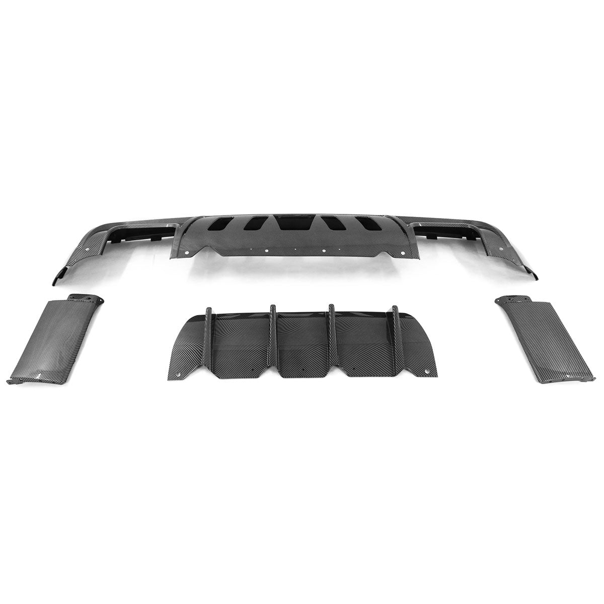 2015-2024 Dodge Challenger IKON Rear Bumper Diffuser PP