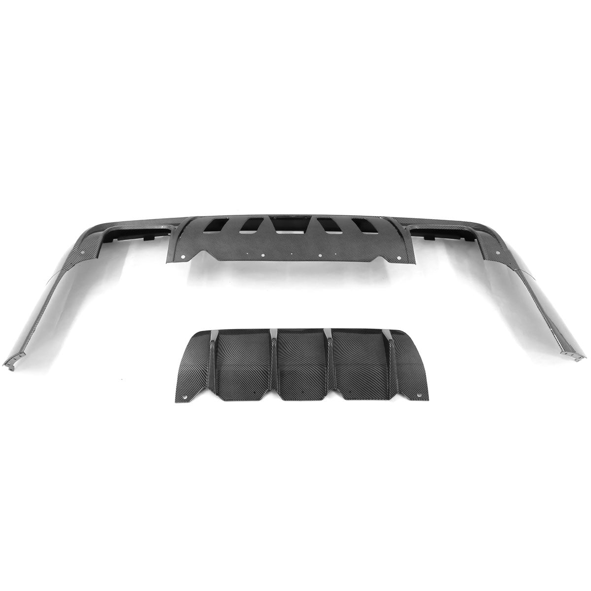 2015-2024 Dodge Challenger IKON Rear Bumper Diffuser PP