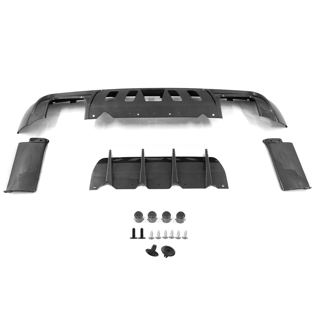 2015-2024 Dodge Challenger IKON Rear Bumper Diffuser PP