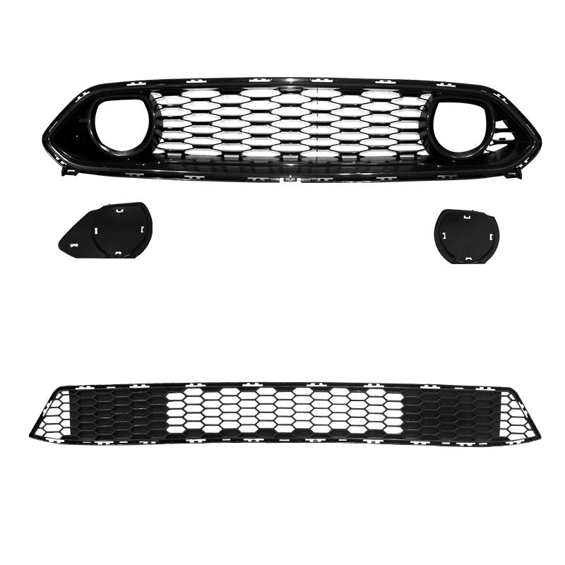 2018-2023 Ford Mustang Mach 1 Style Front Bumper Handling Package Lip