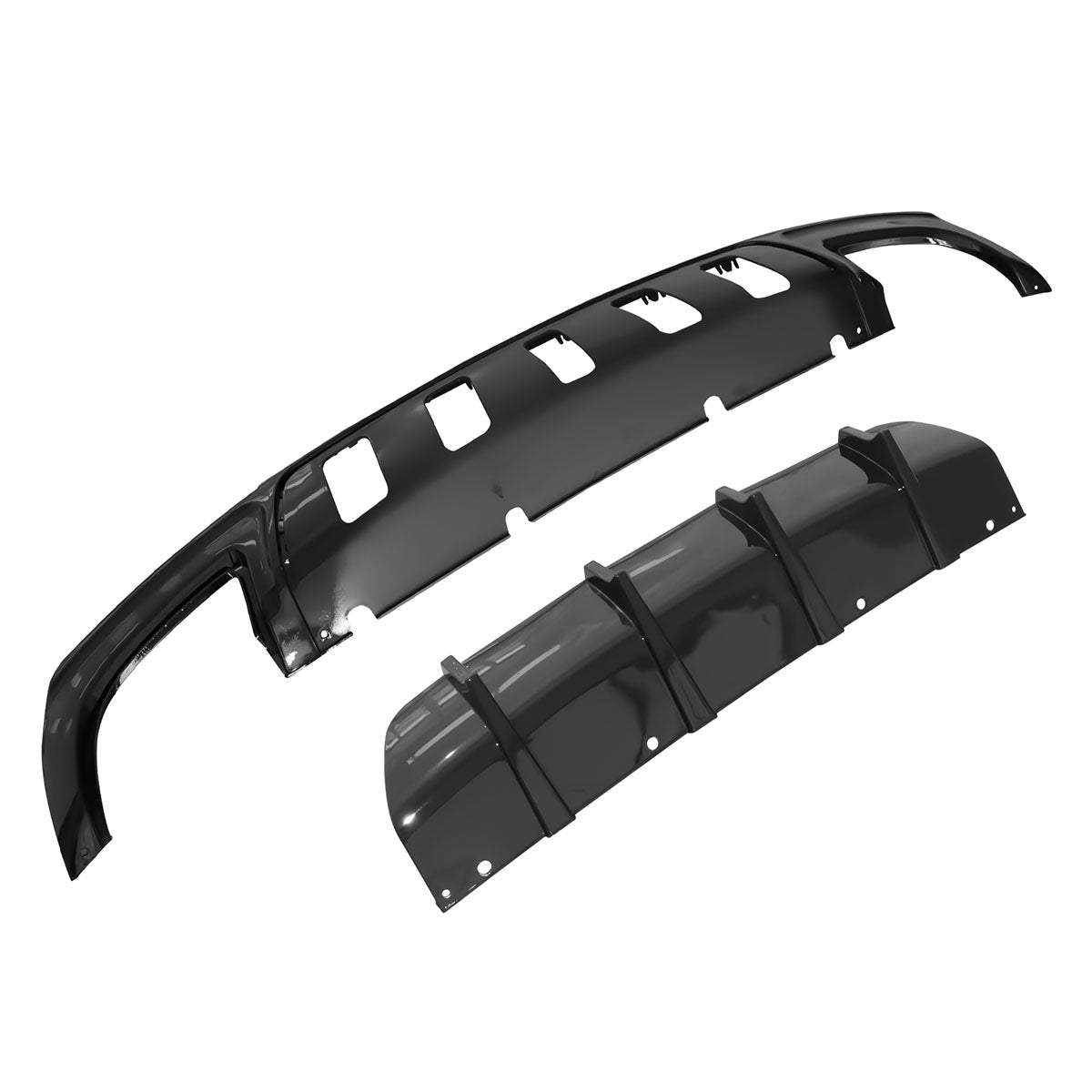 2015-2023 Chrysler 300 Rear Bumper Diffuser Shark Fin PP