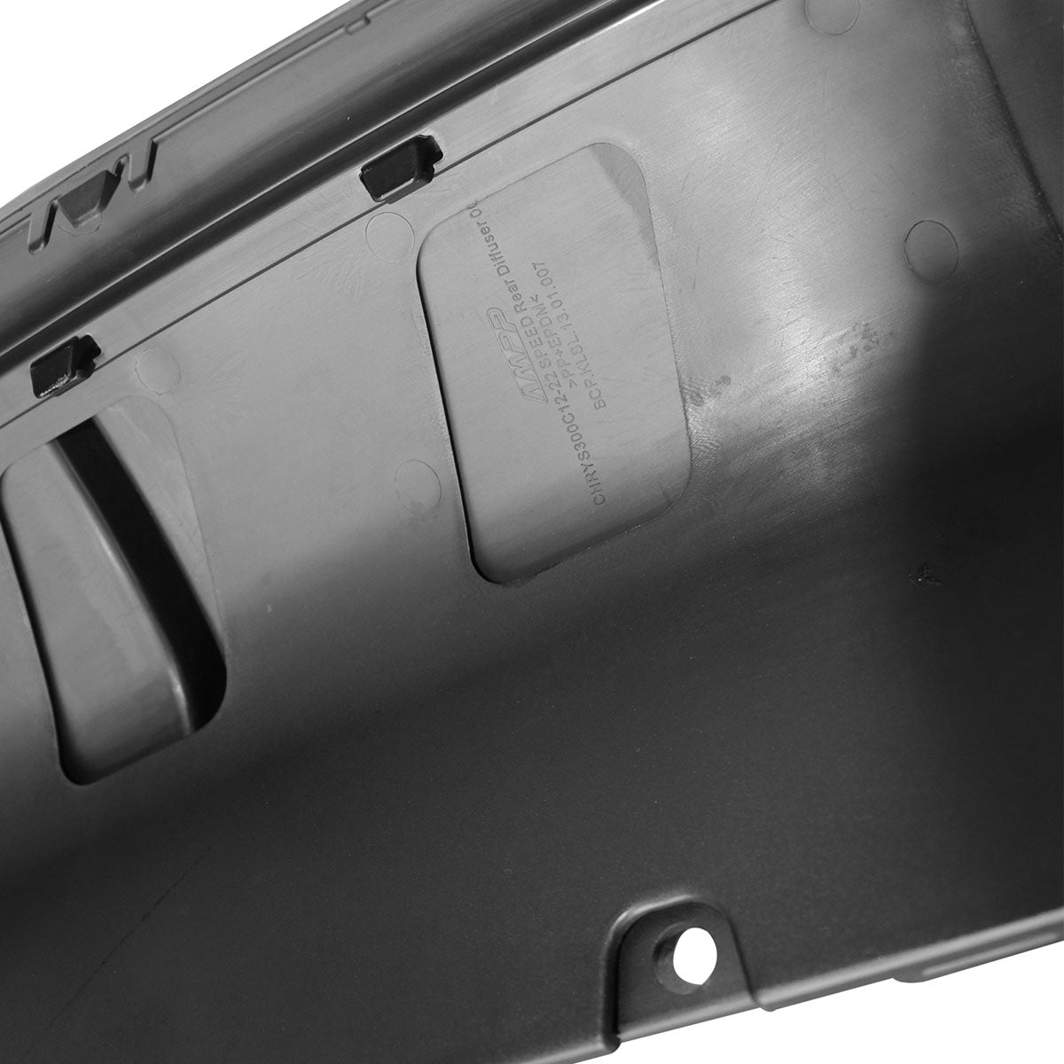 2015-2023 Chrysler 300 Rear Bumper Diffuser Shark Fin PP