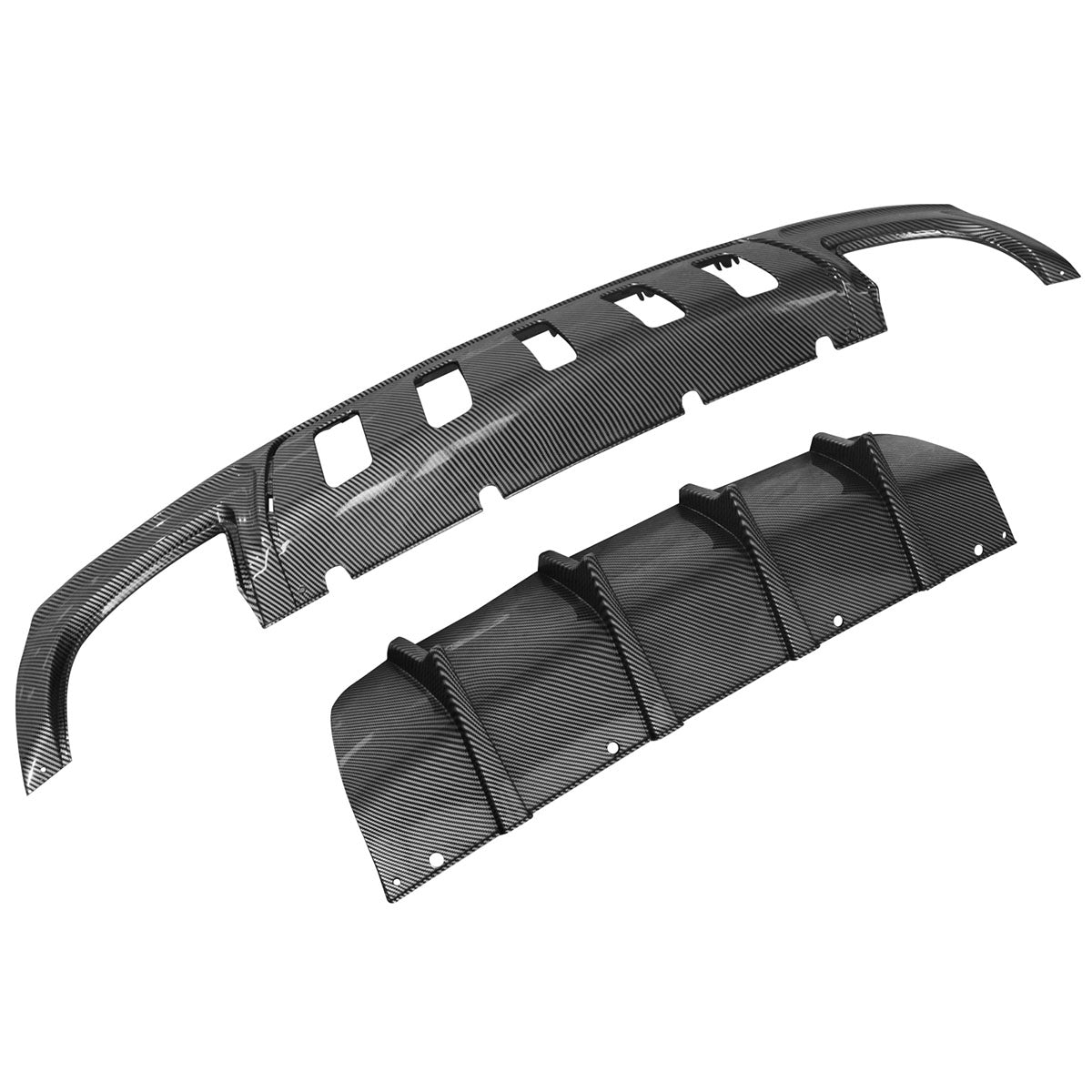 2015-2023 Chrysler 300 Rear Bumper Diffuser Shark Fin PP