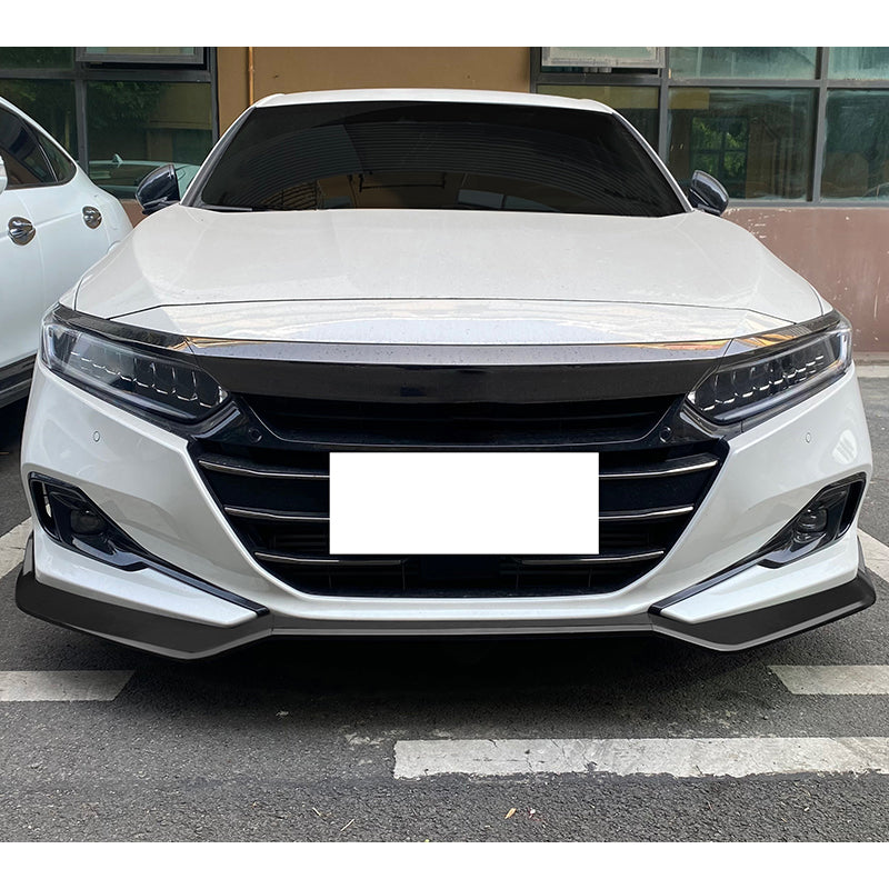 2021-2022 Honda Accord IKON V4 3PCS Front Bumper Lip PP
