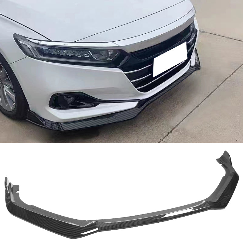2021-2022 Honda Accord IKON V4 3PCS Front Bumper Lip PP
