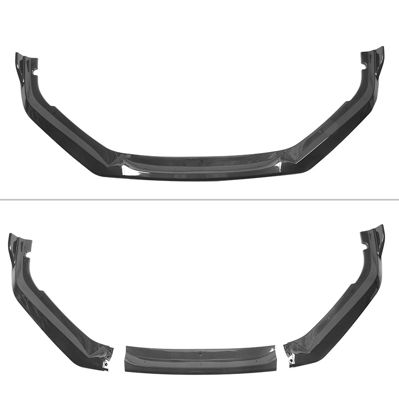 2021-2022 Honda Accord IKON V4 3PCS Front Bumper Lip PP