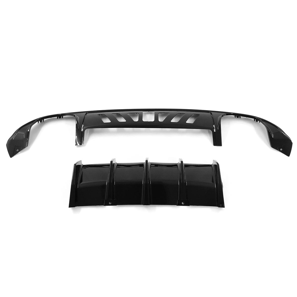 2015-2023 Dodge Charger Quad Exhaust Rear Bumper Diffuser 2PCS