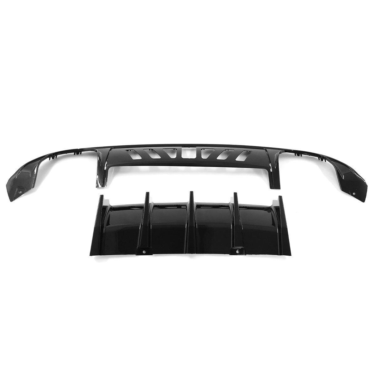 2015-2023 Dodge Charger Quad Exhaust Rear Bumper Diffuser 2PCS