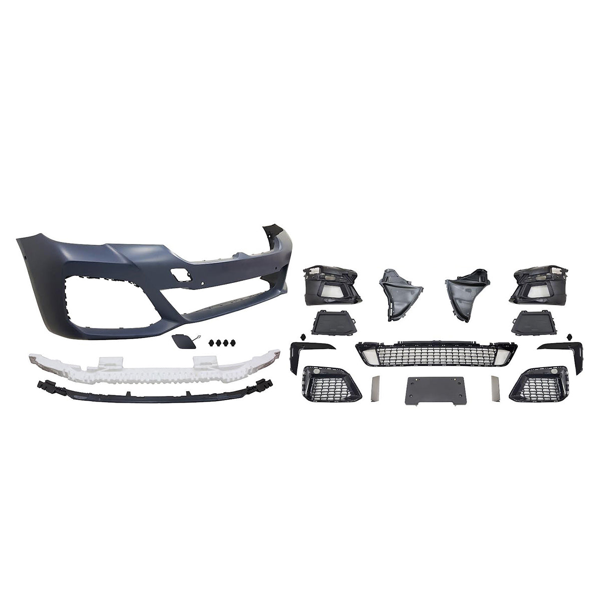 2021-2023 BMW G30 M Sport Front Rear Bumper Diffuser Lip Side Skirt