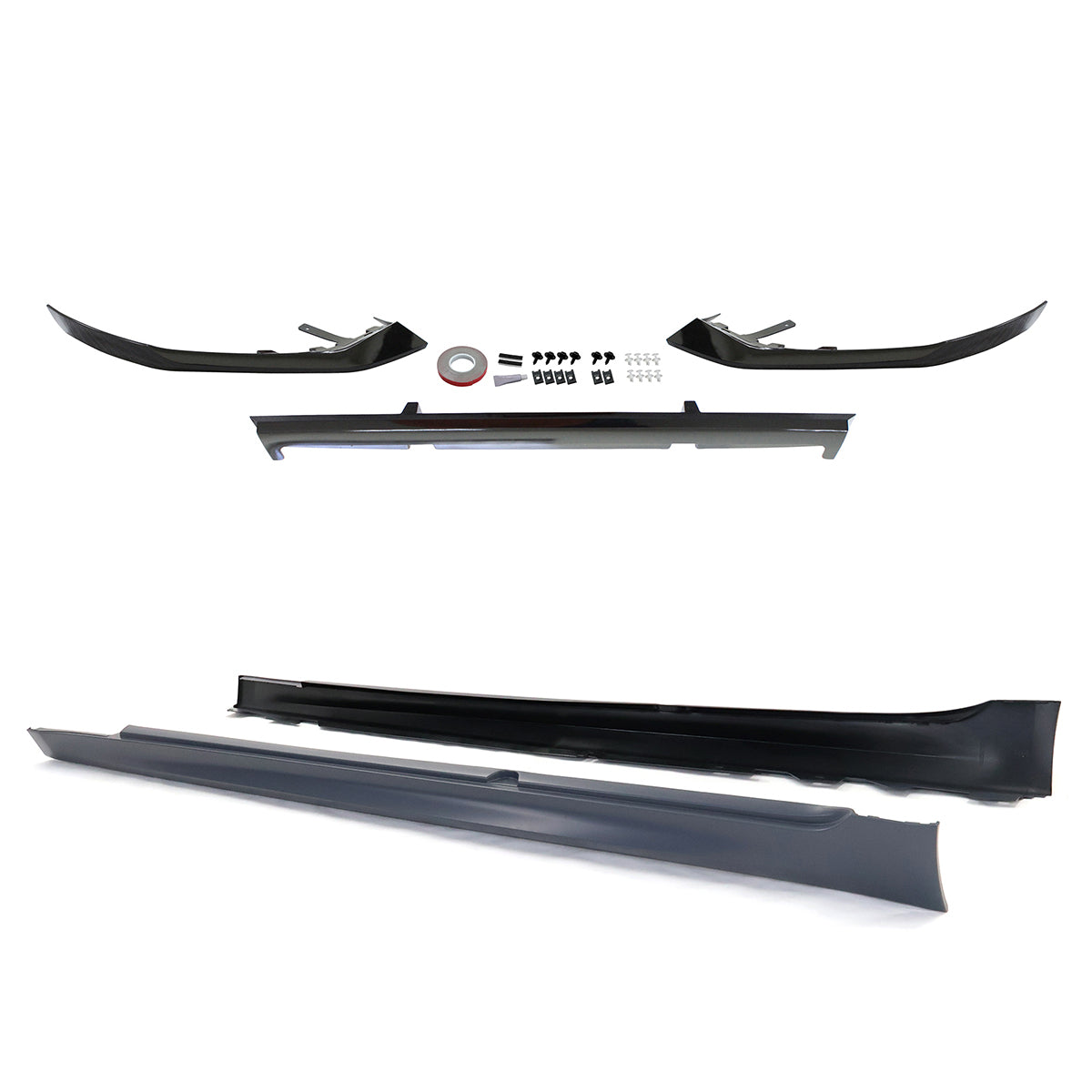 2021-2023 BMW G30 M Sport Front Rear Bumper Diffuser Lip Side Skirt