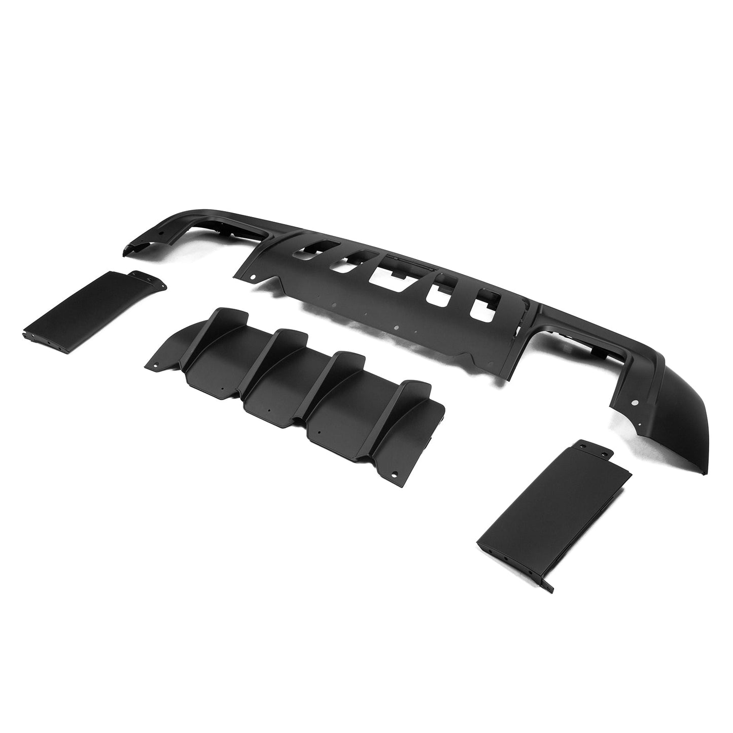 2008-2014 Dodge Challenger 2015+ SRT Hellcat Rear Bumper + V3 Diffuser
