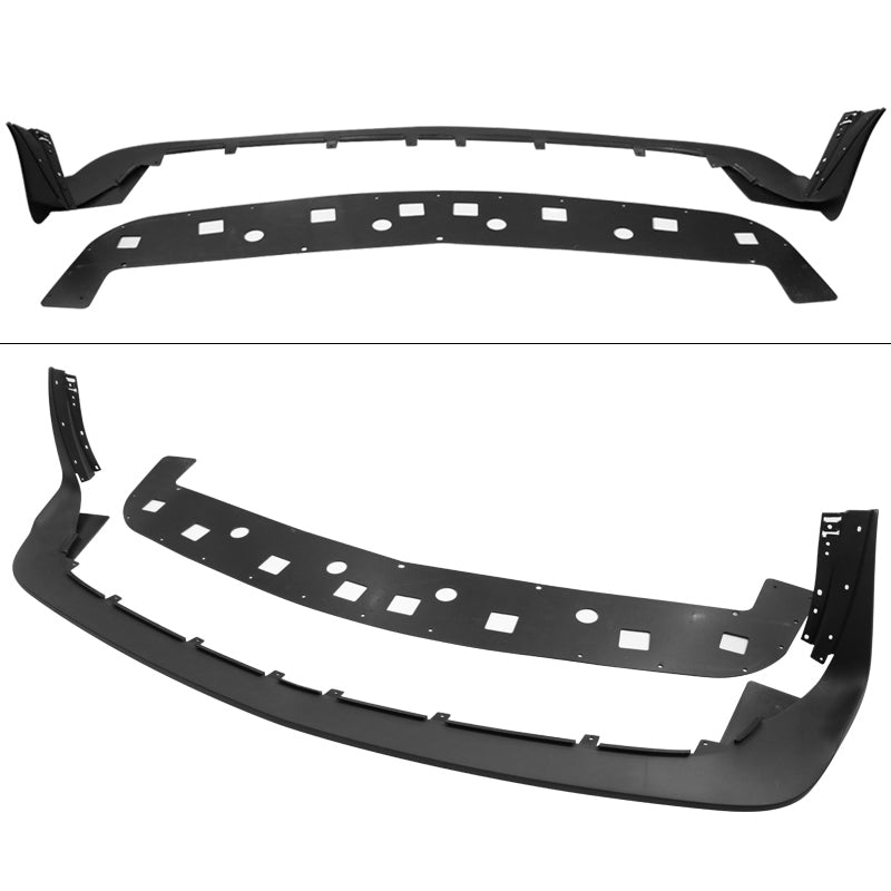 2008-2014 Challenger Front+Rear Bumper Cover+Fender Flares+V3 Diffuser