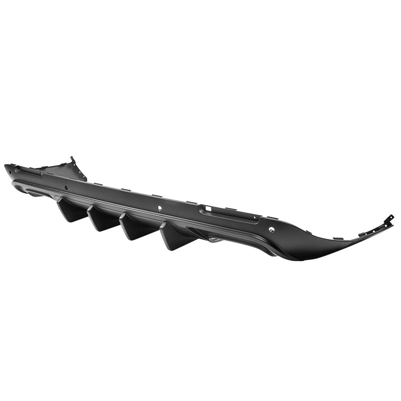 2008-2014 Dodge Challenger Front+Rear Bumper Cover+Lip+Diffuser PP