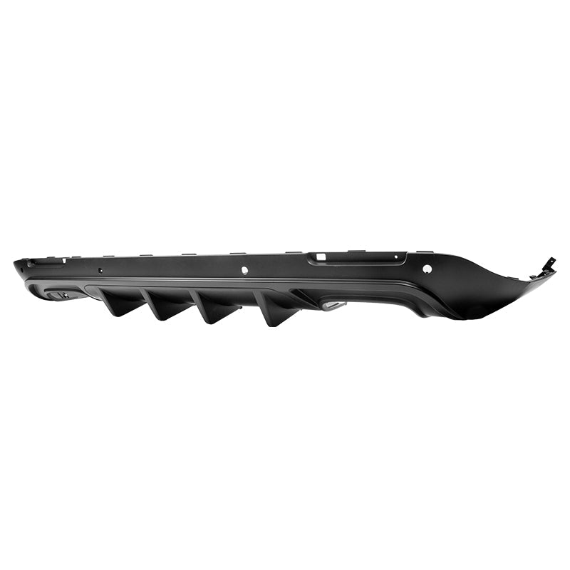 2008-2014 Dodge Challenger Front+Rear Bumper Cover+Lip+Diffuser PP