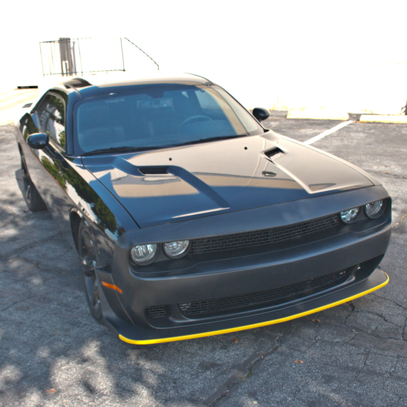 2008-2014 Challenger Front+Rear Bumper Cover+Fender Flares+V3 Diffuser